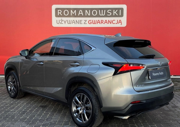 Lexus NX cena 127900 przebieg: 62076, rok produkcji 2017 z Jedlicze małe 254